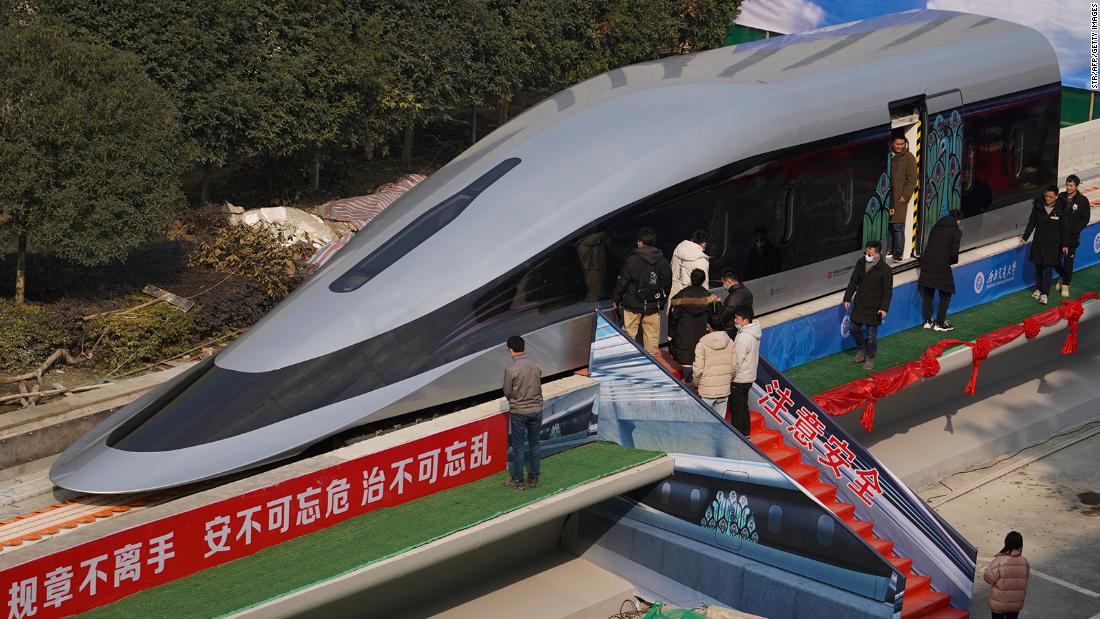 Maglev train: China launches prototype that can reach speeds of 620 kilometers per hour