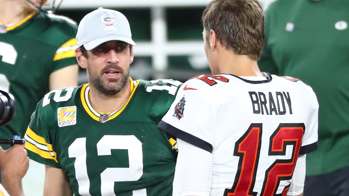 Here's what Tom Brady predicts vs.  Aaron Rodgers, Packers in NFC Title Game