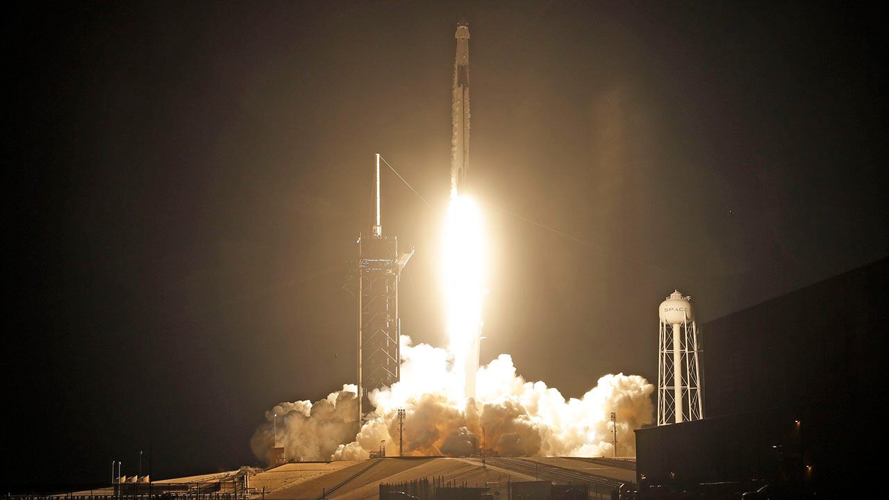 SpaceX completes its first rocket launch in 2021, by sending a communications satellite