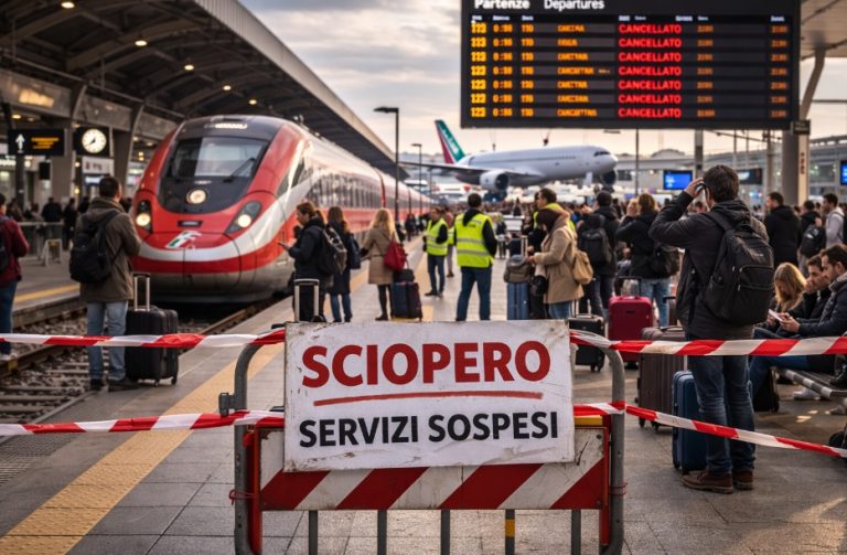 Scioperi in Italia a marzo: il 9 marzo sciopero generale, trasporti e voli a rischio fino al 18 Scioperi in Italia a marzo: il 9 marzo sciopero generale, trasporti e voli a rischio fino al 18