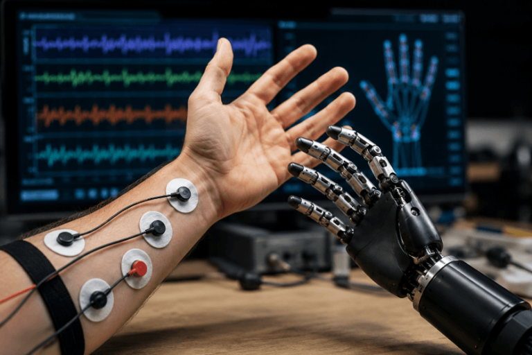Protesi controllate dai muscoli: l’intelligenza artificiale riconosce i gesti della mano dai segnali elettrici Protesi controllate dai muscoli: l’intelligenza artificiale riconosce i gesti della mano dai segnali elettrici