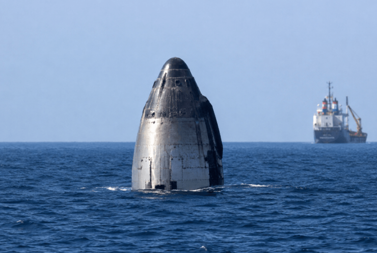 Starship resta nell’Oceano Indiano: Ship 40 ancora in mare dopo il volo di prova Starship resta nell’Oceano Indiano: Ship 40 ancora in mare dopo il volo di prova